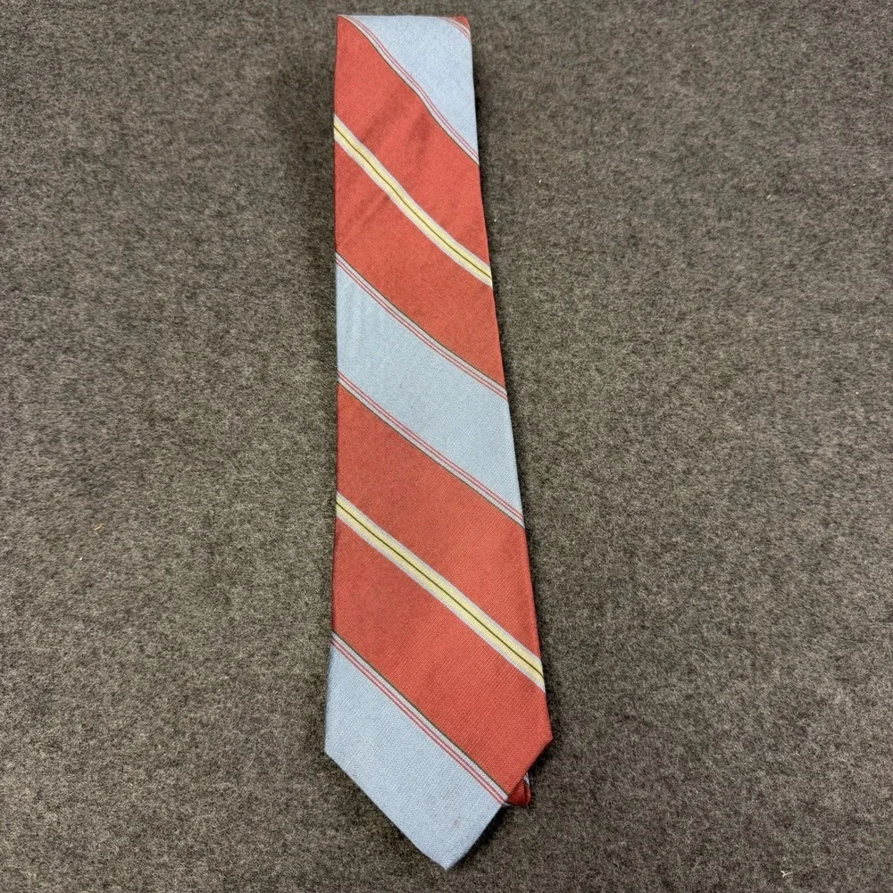 Vtg 70s VERL Custom Tailor Country Club Plaza Kansas City Mens Tie All Silk